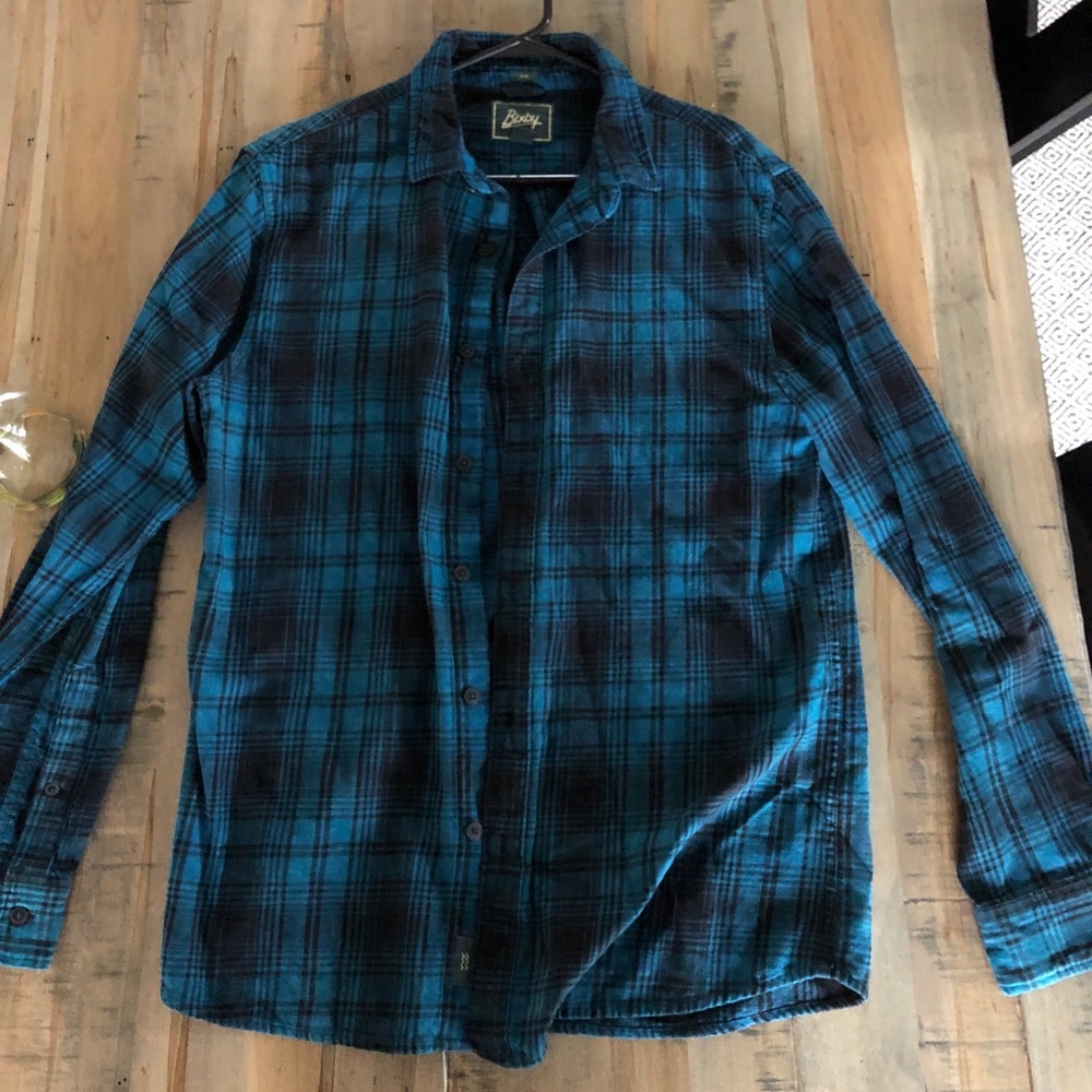 Bixby Nomad Flannel Button-down Size L Slim